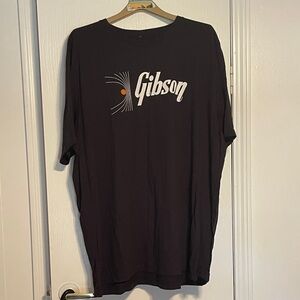 Gibson Classic Black Short Sleeve Tee